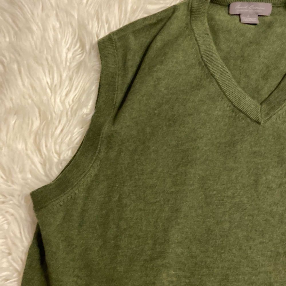Daniel Cremieux Man Vest size L excellent condition long 26” bust 46” - Picture 4 of 12